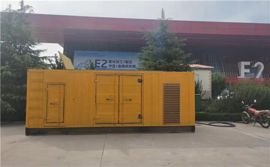 清苑1200KW发电机出租